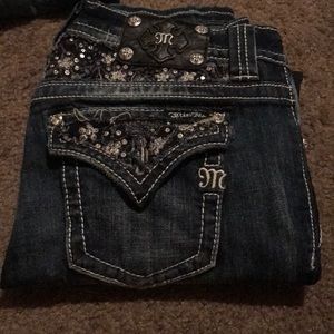 EUC ~ miss me Jeans barley used ~ Authentic